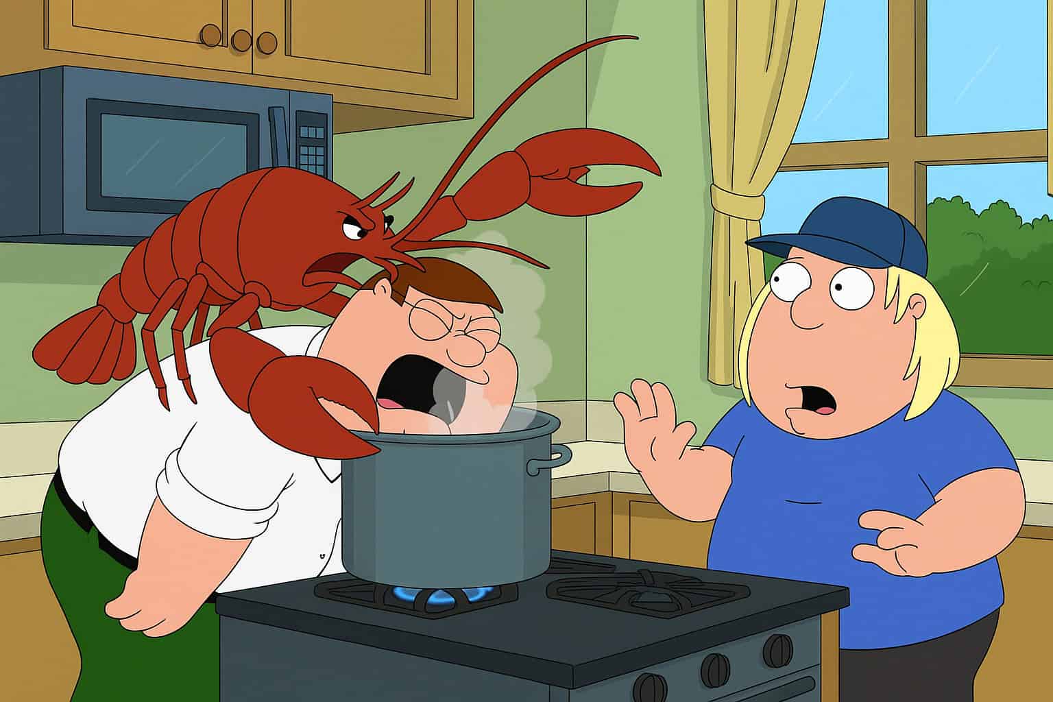A Lobster Tries To Kill Peter