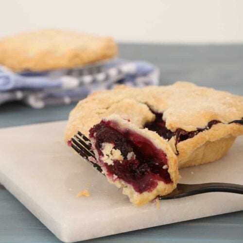 Fresh Blueberry Pies