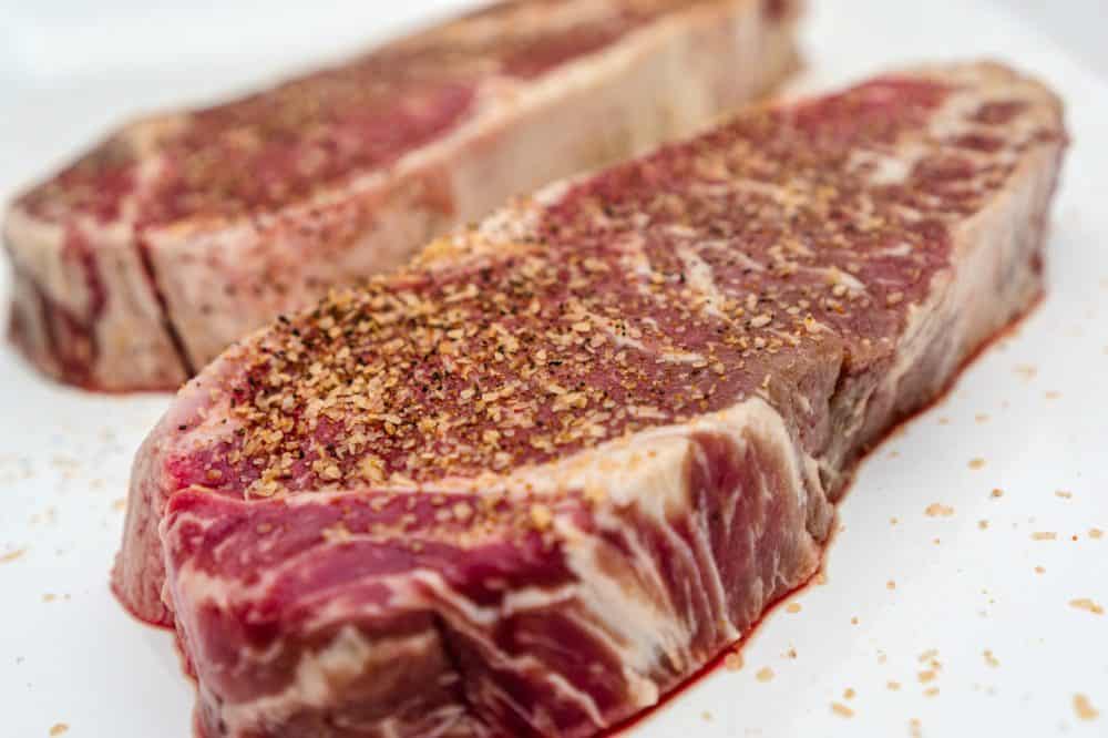 New York Strip Steaks