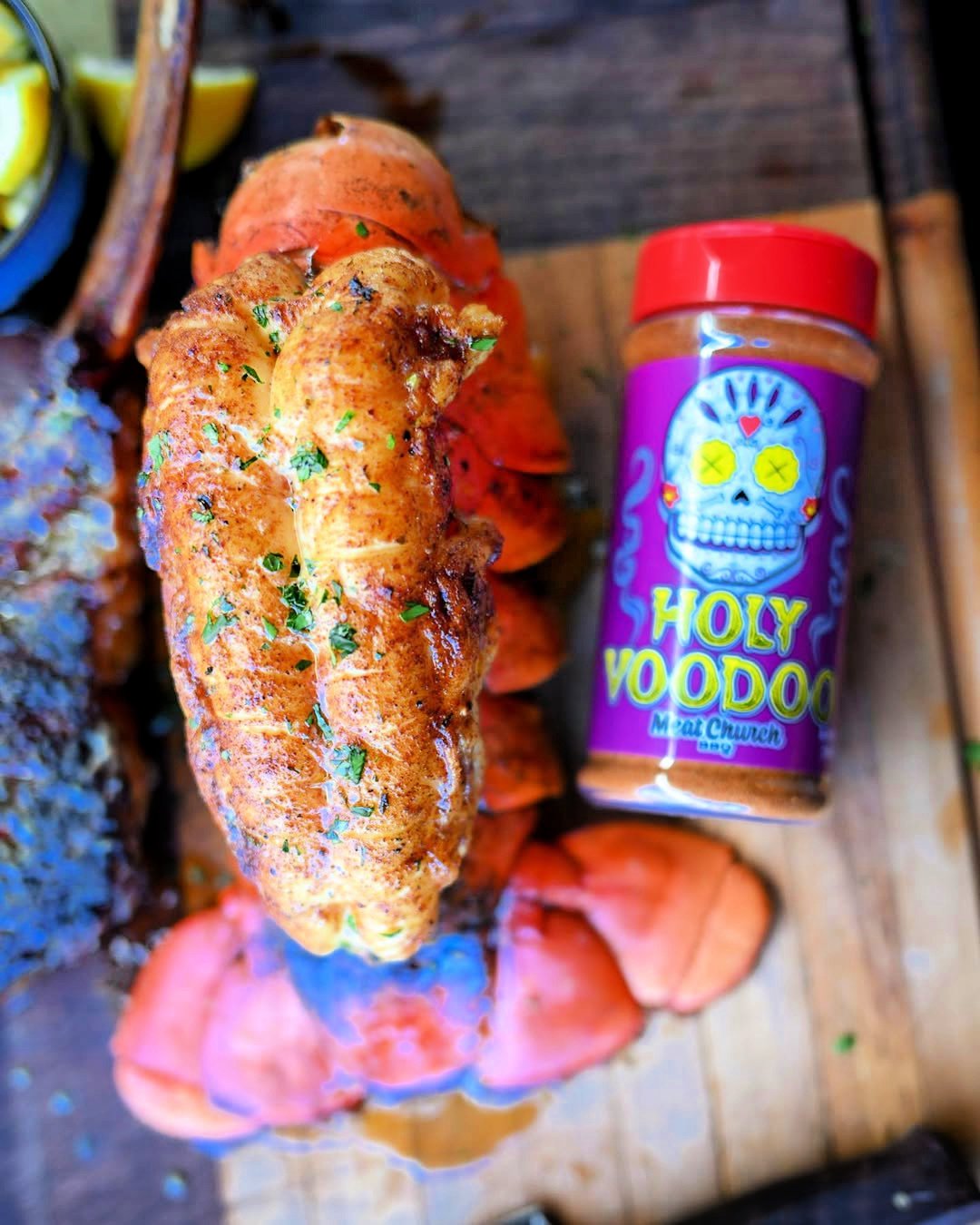Monster size tail with Holy Voodoo