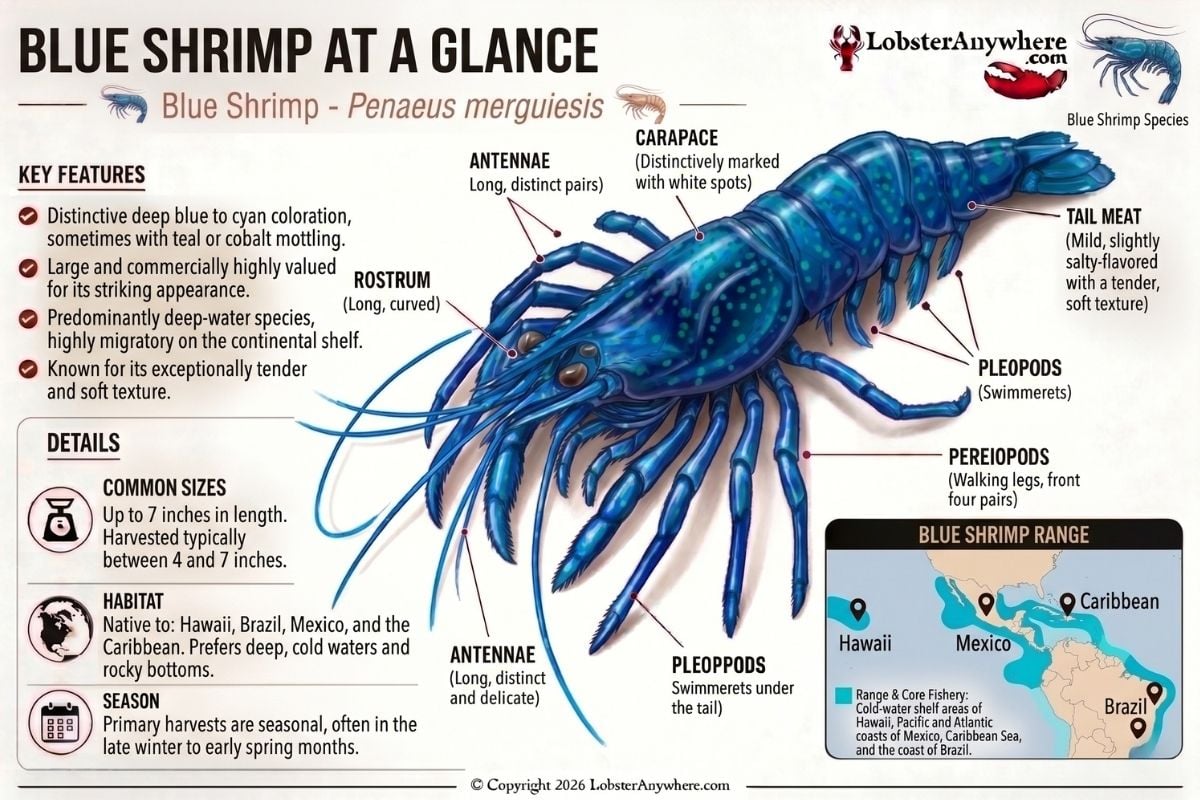 blue shrimp
