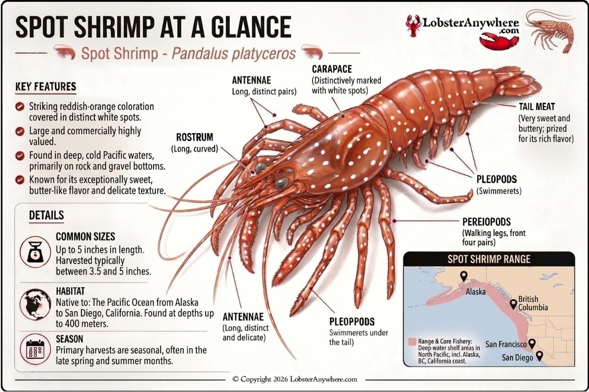 spot shrimp