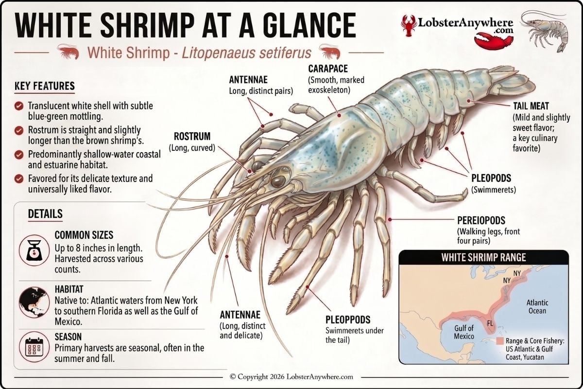 white shrimp