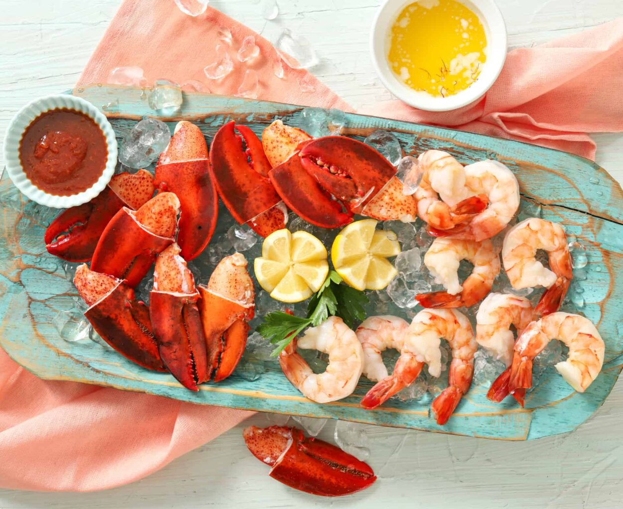 Cocktail Lobster Shrimp Appetizer