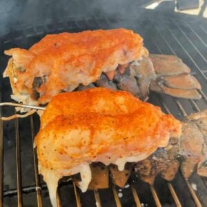 How long to smoke lobster tails