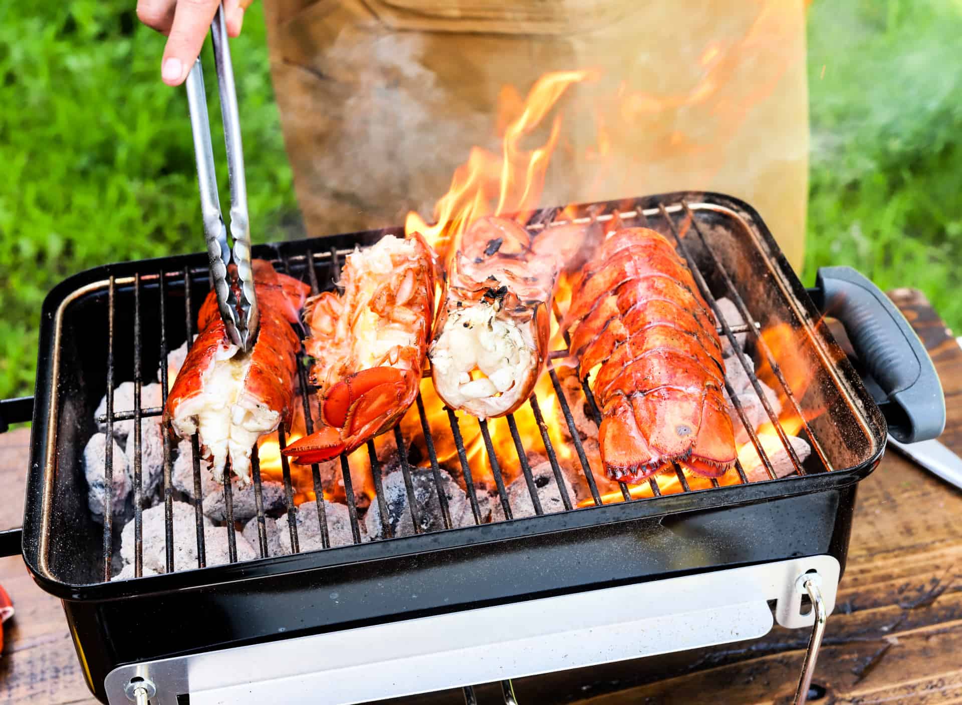 Smoked Lobster Tail - Hey Grill, Hey