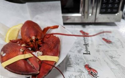 microwave whole lobster