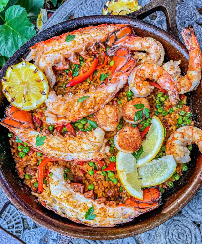 How to Make Lobster Paella - Seafood Paella Recipe