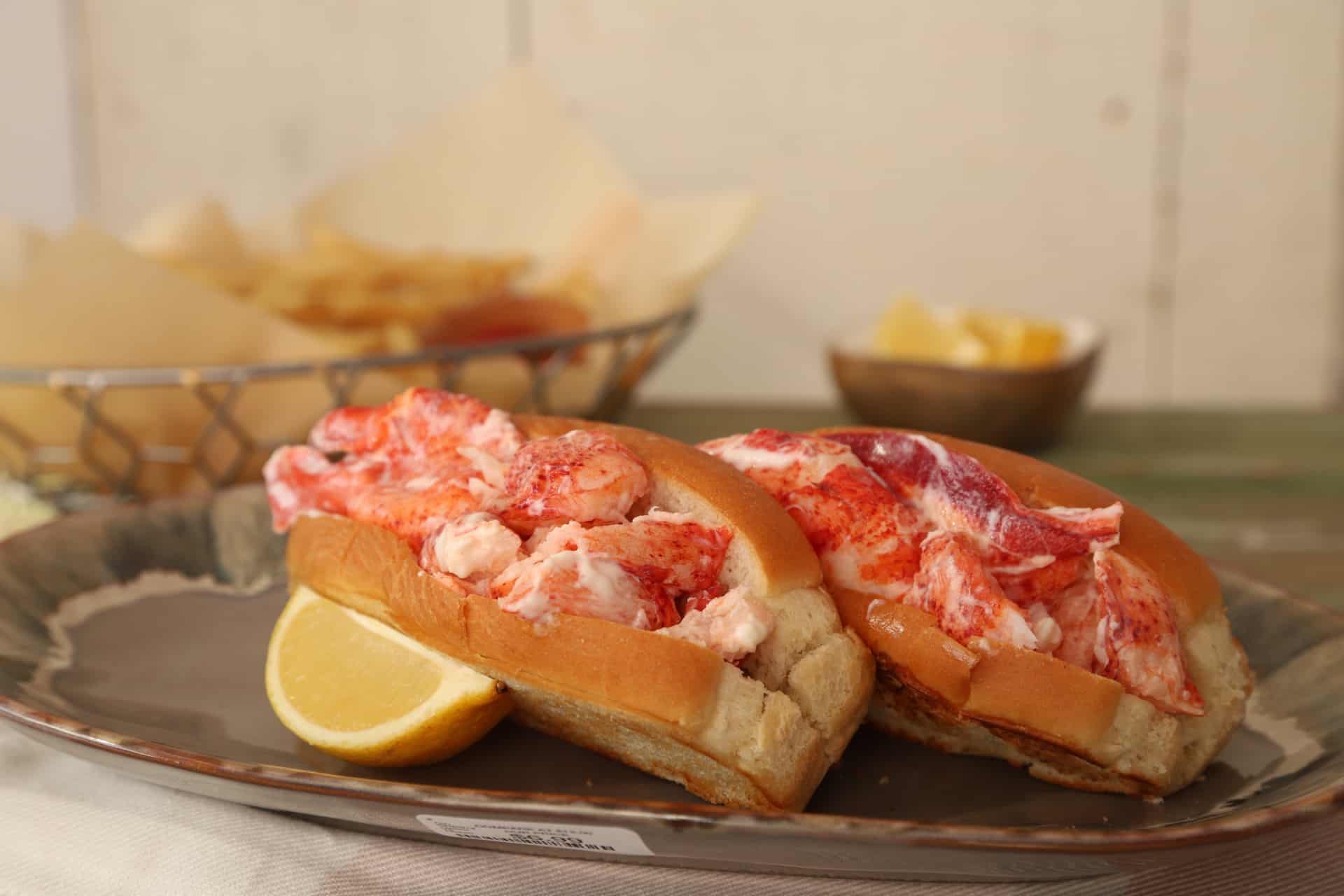 Classic Maine Lobster Rolls with Mayo