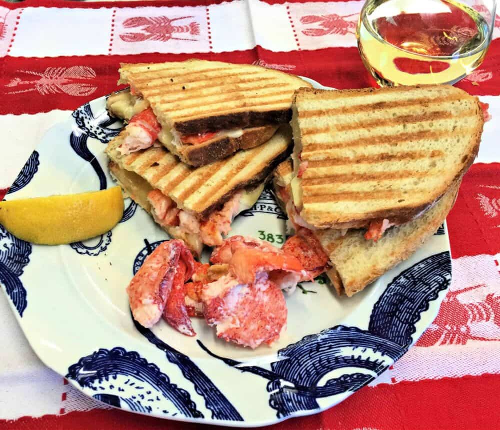The Ultimate Lobster Grilled Cheese Panini Sandwich