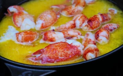 Poached Lobster Meat Recipe