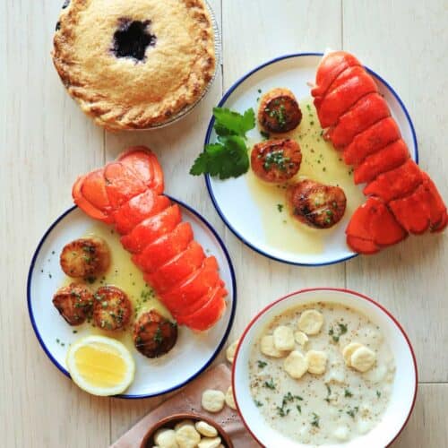 New England Seafood Dinner Delivered