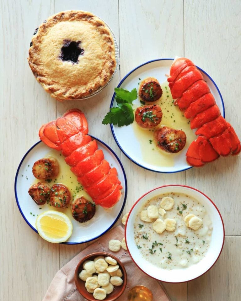 New England Seafood Dinner Delivered