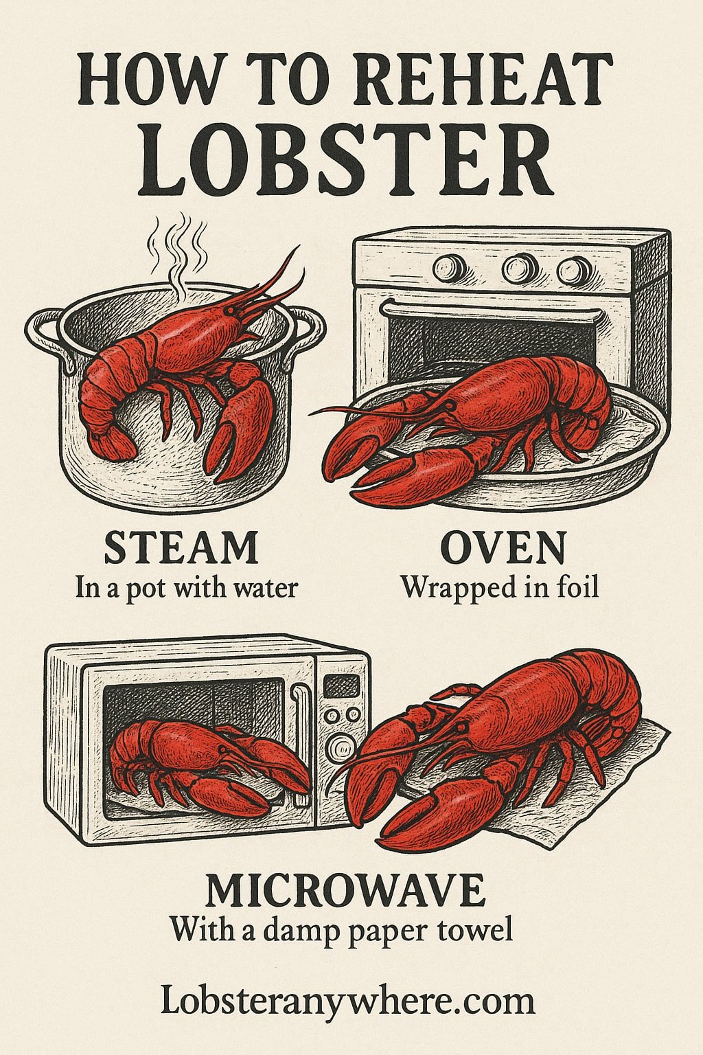 Best Way to reheat Lobster