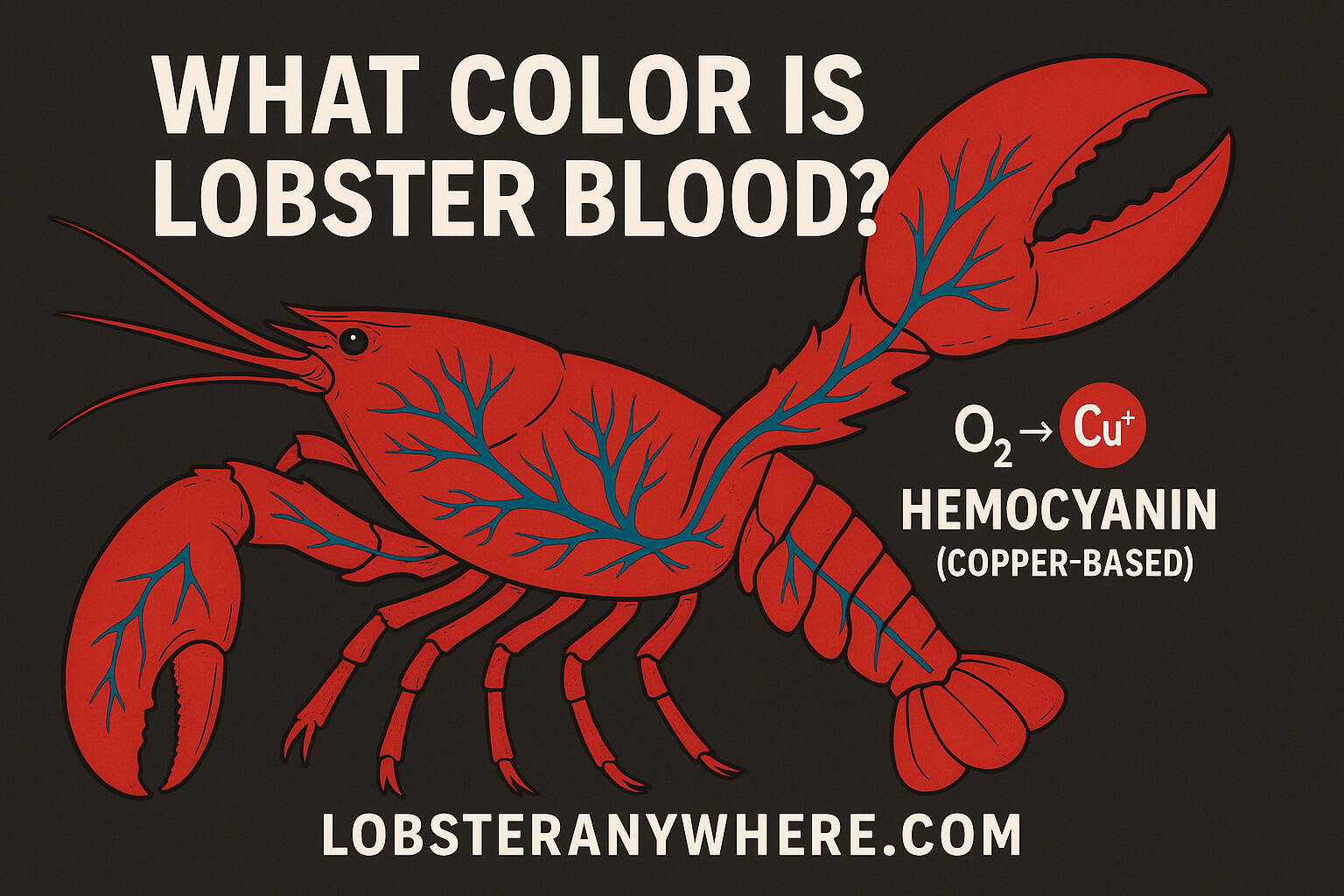 What color is lobster blood