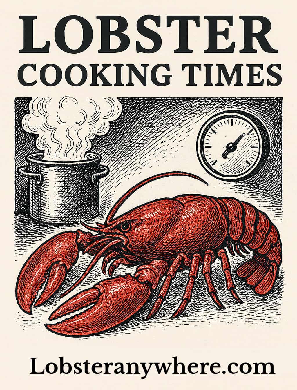 Lobster Cooking times by weight