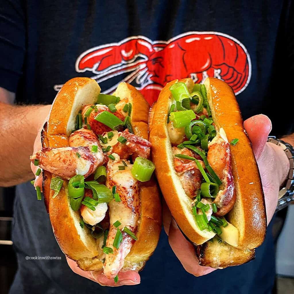 Lobster Rolls made in Texas, Christ Robertson. 