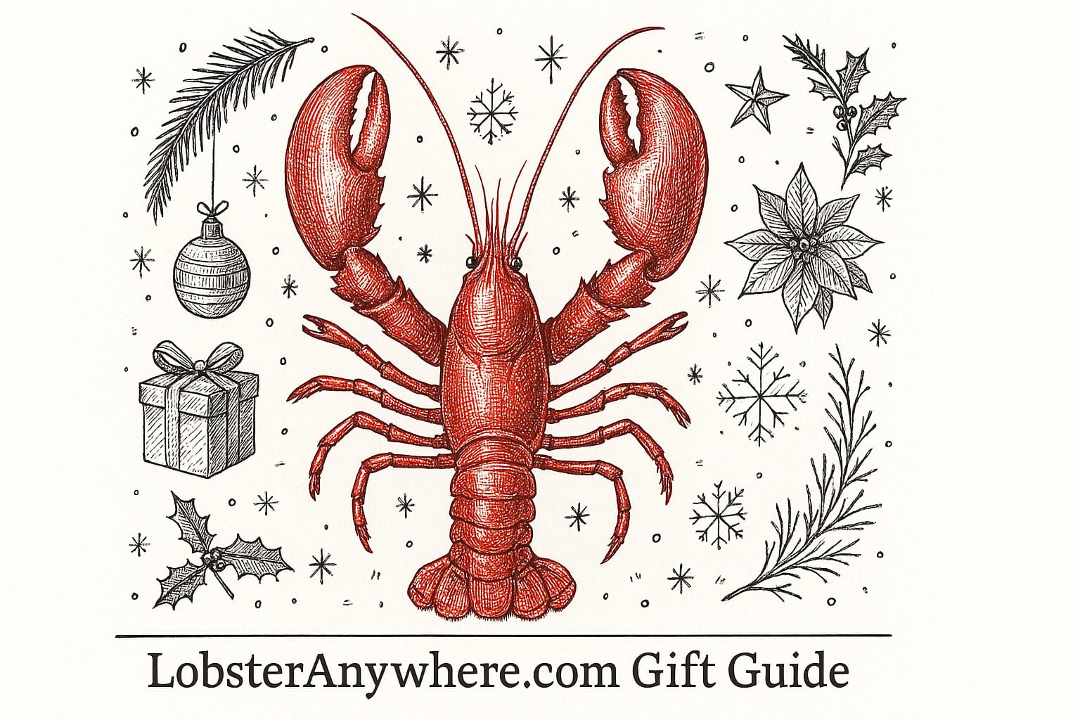 LobsterAnywhere Christmas Gift Guide — live lobster & lobster tails delivery for the holidays.
