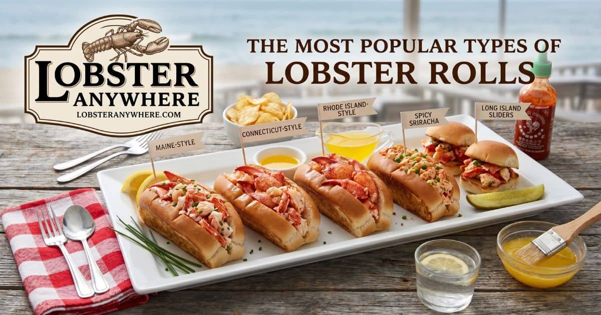 the types of lobster rolls