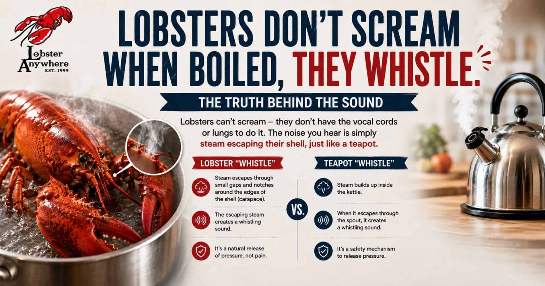 lobsters do not scream when they are boiled