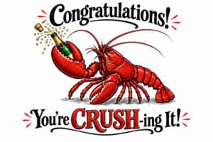 Congratulations Lobster E-Card