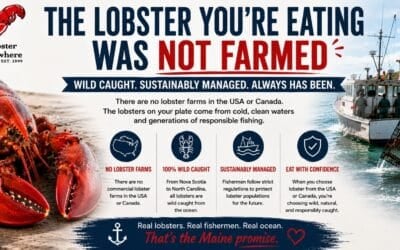lobsters in the usa and canada are not farmed